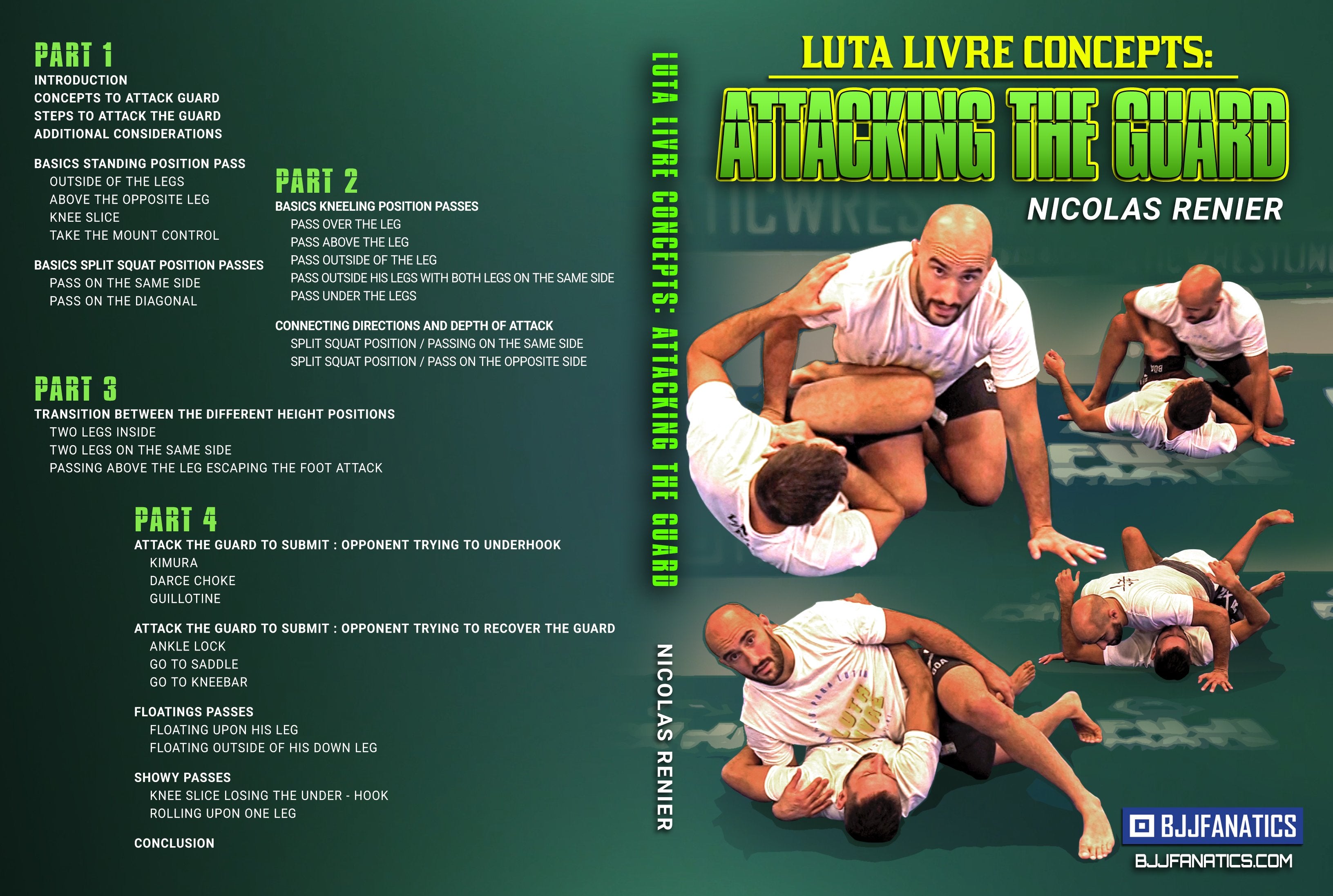 Luta Livre Another Vision of Ground fighting Bundle by Nicolas Renier – BJJ  Fanatics