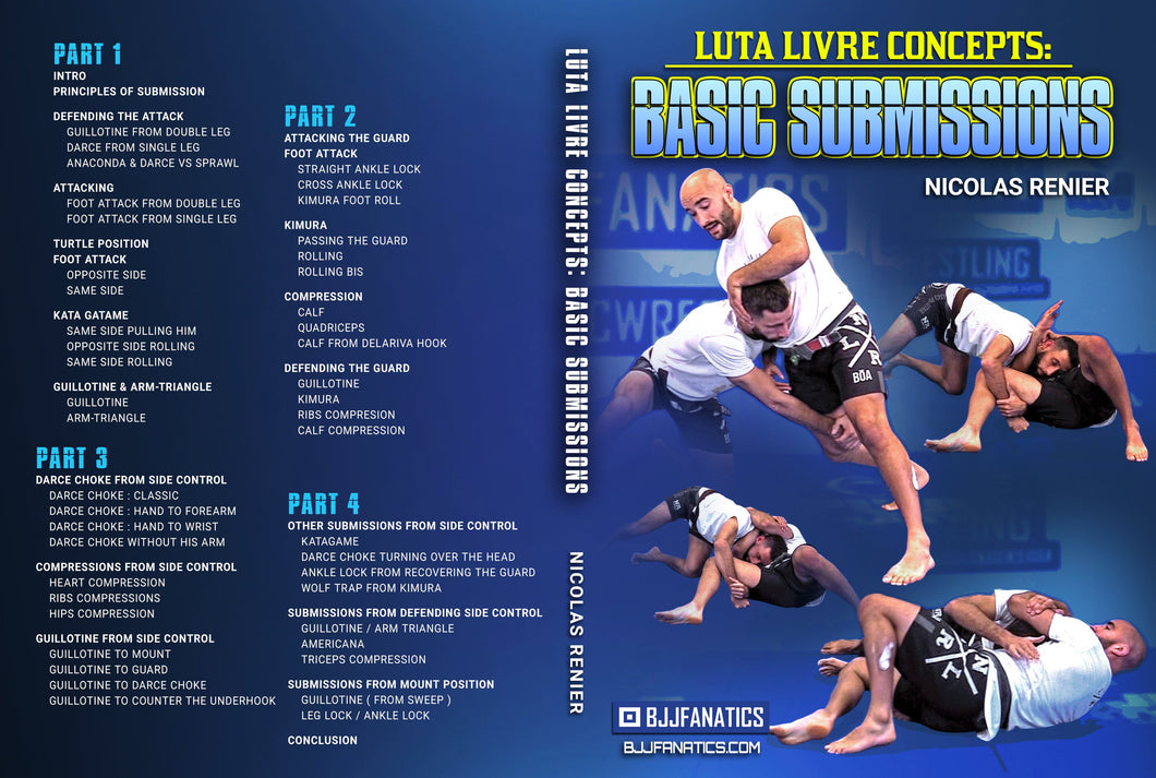 Luta Livre Concepts: Basic Submissions by Nicolas Renier